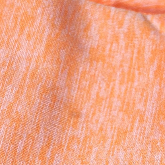 Under Armour ColdGear Storm Hoodie Women’s Large Peach Orange Pullover Fleece - Picture 6 of 14